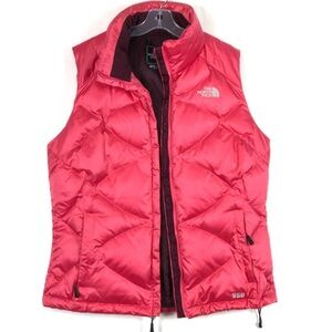 THE NORTH FACE sXS 550 Fill Nuptse Goose Down Quilted Puffer Vest-looks new!